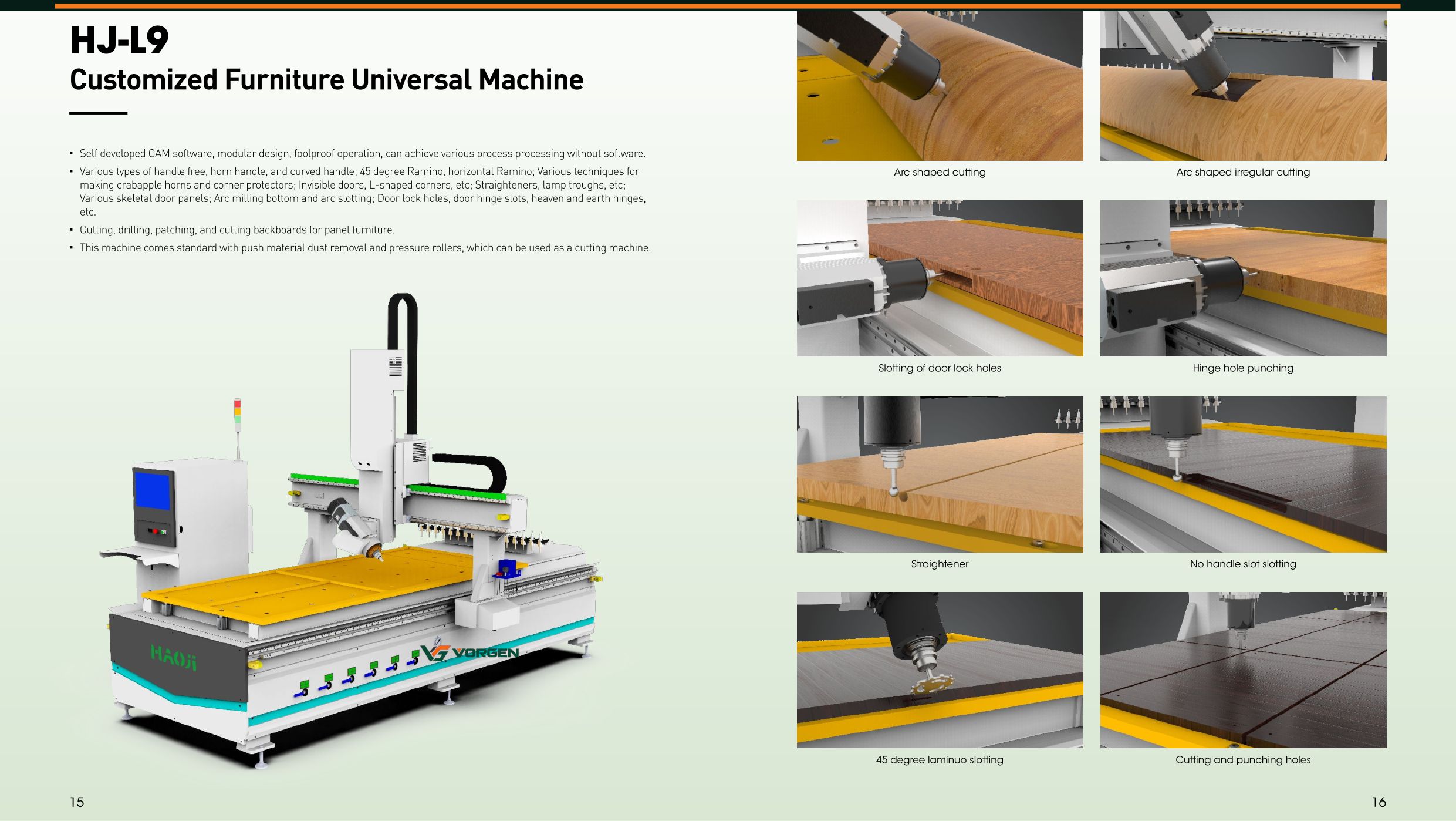 HJ-I9 | Customized Furniture Universal Machine