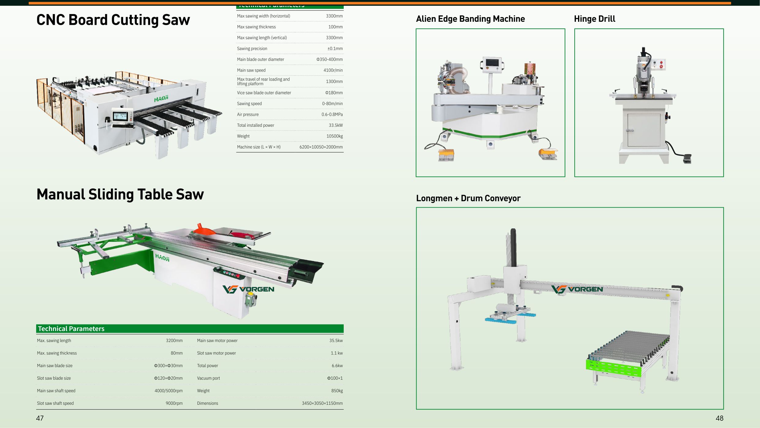 CNC Board Cutting Saw & Manual Sliding Table Saw