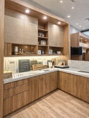 Kitchen on display