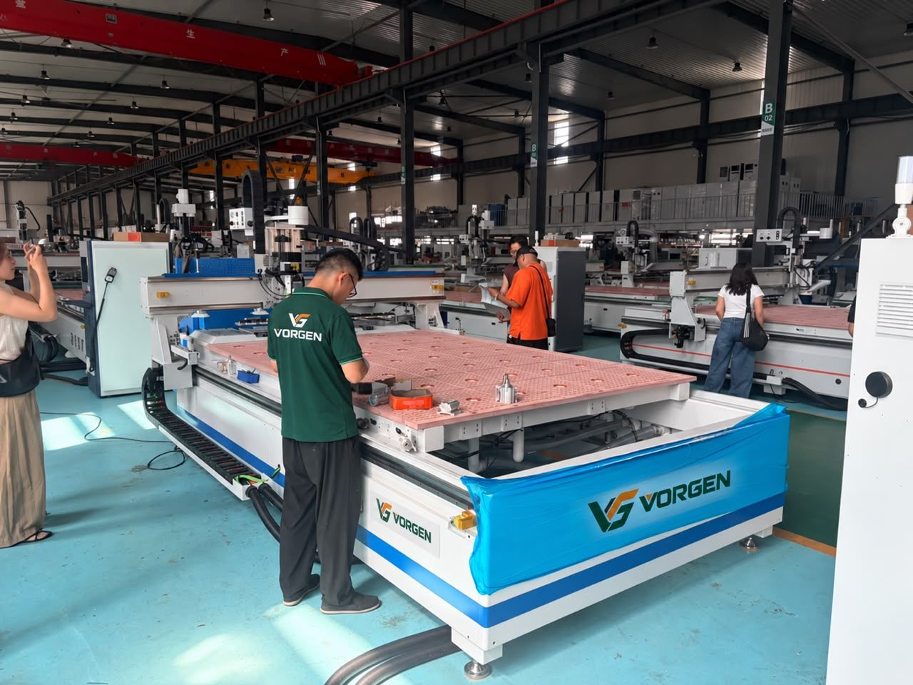 CNC Nesting Operation